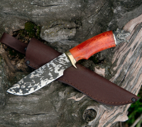 Нож Барс из кованной стали Х12МФ купить на сайте koval-knife.shop